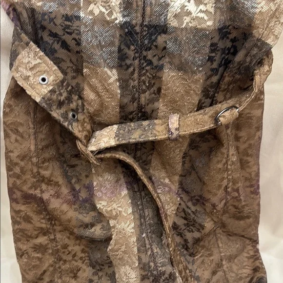 Burberry Brown and Black Lace Bustier dress - Picture 2 of 16